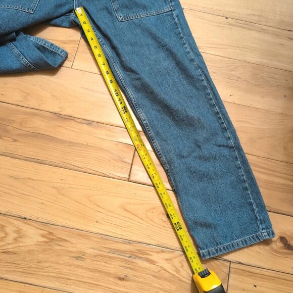 Zara Denim Womens Jeans Y2K Size 4 Straight Blue - Picture 8 of 8